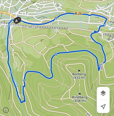laufstrecke pro